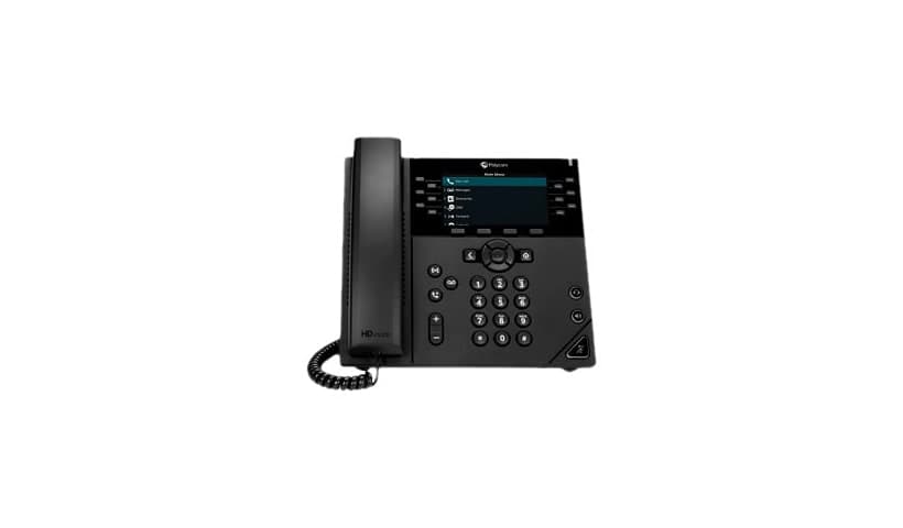 Poly OBi VVX 450 12-Line IP Phone and PoE-enabled with Power Supply-US