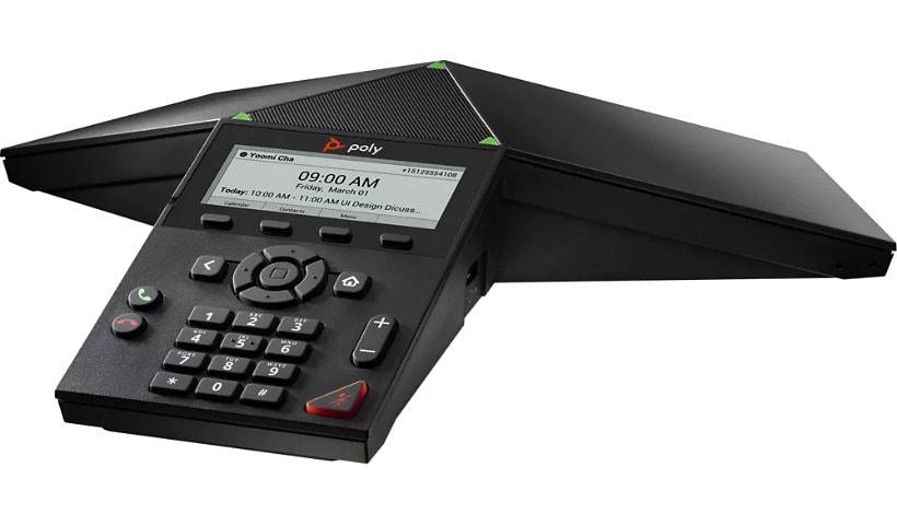 Poly Trio 8300 open SIP conference phone with built-in Wi-Fi and Bluetooth no power supply included POE