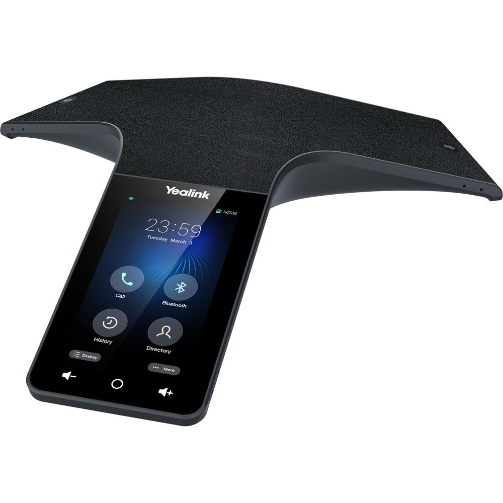 Yealink CP965 - Conference VoIP phone - with Bluetooth interface - IEEE 802.11a/b/g/n (Wi-Fi) / Bluetooth 4.2 - 10-way call capability - SIP, SIP v2, SRTP - black