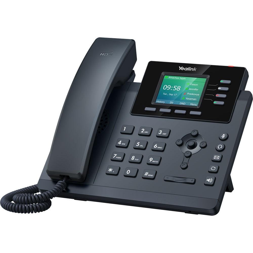 WIFI ENABLED Yealink SIP-T34W - VoIP phone with caller ID - 5-way call capability Built in WiFi with Power Supply
