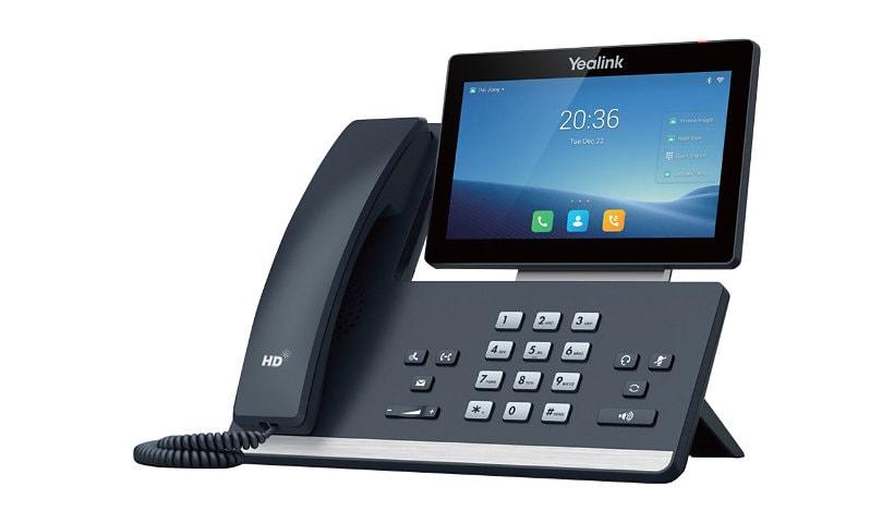Yealink SIP-T58W - VoIP phone - with Bluetooth interface with caller ID - 10-party call capability, Power Supply included
